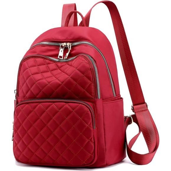 Bags Gazigo Backpack For Women Nylon Travel Backpack Purse Black